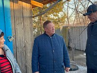 Николай Панков встретился с жителями сёл, пострадавших от паводка