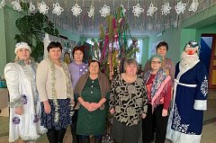 Жители ершовского села замечательно провели время на предновогодних посиделках