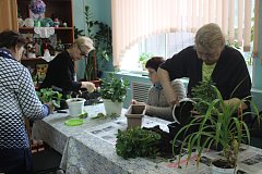 В ершовском КЦСОН царила особенная атмосфера творчества и заботы о природе