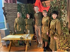 Патриотический час, посвященный юбилею Победы, провели в ершовском селе