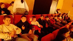 Ребята ершовской школы отправились «в кино всем классом»