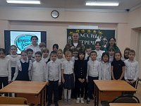 Ершовские Первые встретились с участником СВО