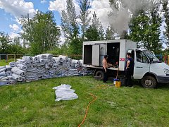 До открытия первой смены в ершовском детском лагере «Дельфин» остаются считанные дни