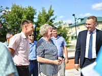 Врио губернатора Роман Бусаргин посетил три района Заволжья - Озинский,  Дергачевский, Ершовский