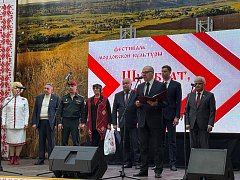 Ершовская фольклорная группа «Мордовочка» приняла участие в межрегиональном культурном фестивале