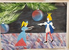 Юные живописцы Ершова приглашают на выставку в … телеграм-канал