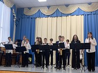 В Детской школе искусств г. Ершова прошел праздничный концерт