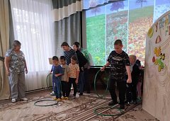 В Ершовском реабилитационном центре встречают осень