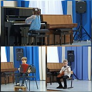 В Детской школе искусств г.Ершова прошел концерт «Святочные посиделки»