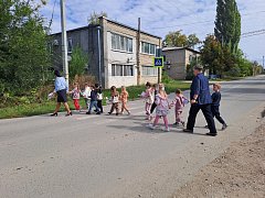 Ершовские дошкольники приняли участие во Всероссийской неделе дорожной безопасности