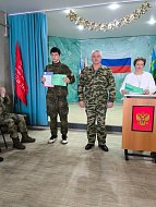 Юноши из Ершовского района прошли начальную военную подготовку в учебном центре «Авангард»