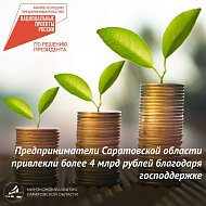 Предприниматели Саратовской области привлекли более 4 млрд рублей благодаря господдержке