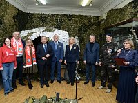 Посетители выставки «СВОих не бросаем» в музее краеведения могут написать письмо бойцам