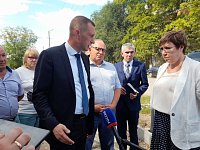 Ершов посетил глава региона