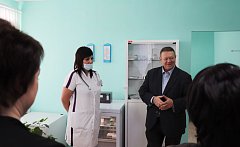В поселке Южный Ершовского района устанавливают модульный ФАП