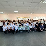 В Ершовском районе открыли Парту Героя в честь ветерана Великой Отечественной войны Зеленкиной Анны Петровны