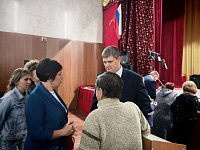 Глава Ершовского района Константин Мызников встретился с жителями поселка Новосельский