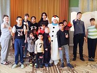 Воспитанники Ершовского реабилитационного центра получили заряд бодрости на эстафете «Зимние забавы»