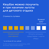 Детский отдых вдвое дешевле! 