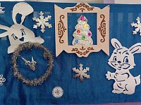 Новорепинская библиотека Ершовского района приглашает читателей в гости за новогодним настроением