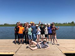 Ершовские школьники весело проводили учебный год