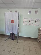 Сегодня в Ершове проголосовали избиратели, прибывшие в нашу область из новых регионов РФ