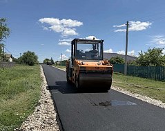 В поселке Красный Боец Ершовского района приступили к дорожным работам