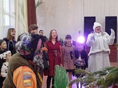 В районном Доме культуры прошел праздник для ершовских ребят