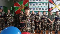 В МОУ «СОШ с. Перекопное» Ершовского района открыт школьный отряд «ПАТРИОТ»
