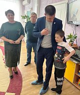 Замглавы администрации Ершовского района  Владимир Терещенко продолжает знакомиться с учреждениями соцсферы