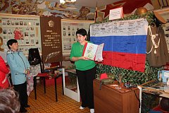 Ершовцы посетили выставку «На переломе эпох. Специальная военная операция»