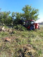 Сельский субботник: жители ершовского села вместе привели кладбище в порядок
