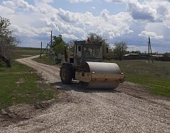 В Ершовском районе дорожники приступили к работе