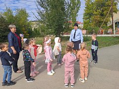 Ершовские дошкольники приняли участие во Всероссийской неделе дорожной безопасности