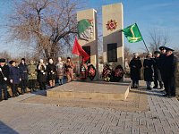 В День Героев Отечества в Ершове прошла  акция  "Вахта памяти" 