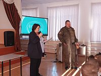 Ершовец-участник СВО побывал в родной школе