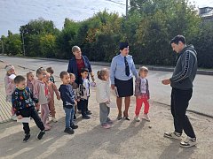 Ершовские дошкольники приняли участие во Всероссийской неделе дорожной безопасности