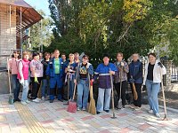 Ершовцы приняли активное участие в общеобластном субботнике, объявленном губернатором