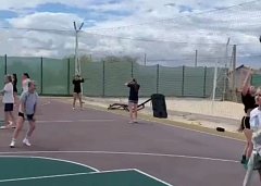 Спортивное лето для волейболистов из школы №2 г. Ершова насыщено тренировками