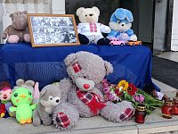 В Ершове почтили память детей, ставших жертвами военных действий в Донбассе