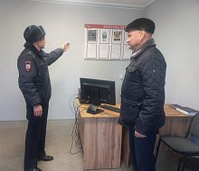 Член Общественного совета при ОМВД России по Ершовскому району посетил новый участковый пункт полиции