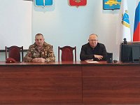 В Ершове прошла встреча командира 99 полка с семьями участников СВО