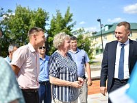 Новые объекты общественных территорий Ершова в центре внимания главы региона