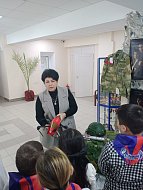 Юные ершовцы с интересом познакомились с экспонатами на выставке «На переломе эпох»