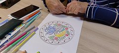 На творческом занятии ершовцев объединили узоры и орнаменты народов России