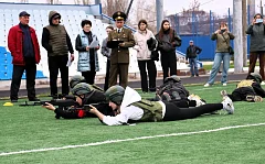 Дух патриотизма в действии: в Ершове прошло торжественное открытие военно-патриотической игры года «Зарница 2.0»