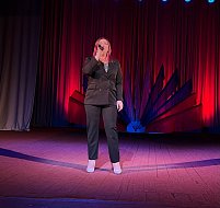 С главной ершовской сцены провожали будущих солдат