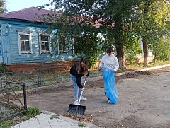 Ершовцы приняли активное участие в общеобластном субботнике, объявленном губернатором