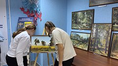 Творчество И.И. Шишкина послужило поводом для встречи ершовских школьников и «серебряных» волонтеров