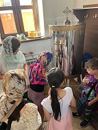 В День семьи, любви и верности ершовские ребята побывали на экскурсии в православном храме